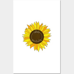 Radiate positivity Posters and Art